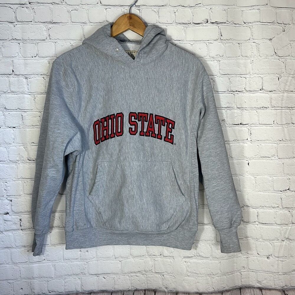 Ohio State Buckeyes Gray Heavyweight Sweatshirt Hoodie Steve and Barry’s Size XS